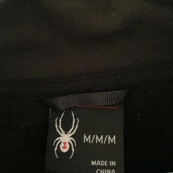 Spyder Fleece 1/4 Zip Front Sweater - Picture 6 of 6